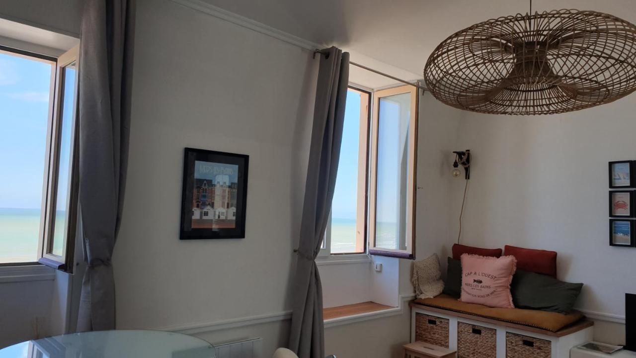 Villa Mignon Grand Studio Vue Mer Mers-les-Bains Luaran gambar